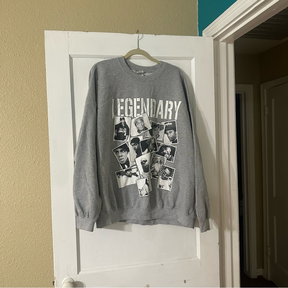 Vintage Y2K Legendary Hip Hop Rap sweater size xxl